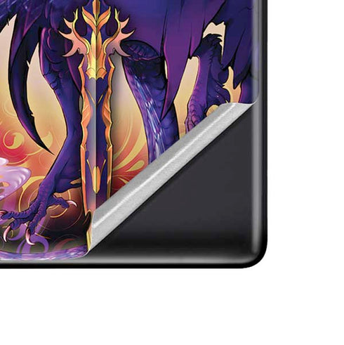 Dragonblade Netherblade Purple by Ruth Thompson Pixel Skins